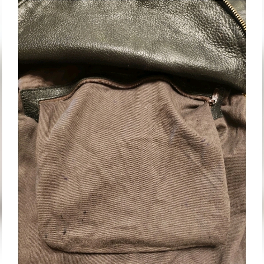 Onna Ehrlich Rachel Black Pebbled Leather Shoulder Bag - Picture 13 of 14